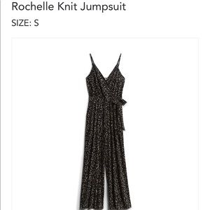 Black/tan jumpsuit